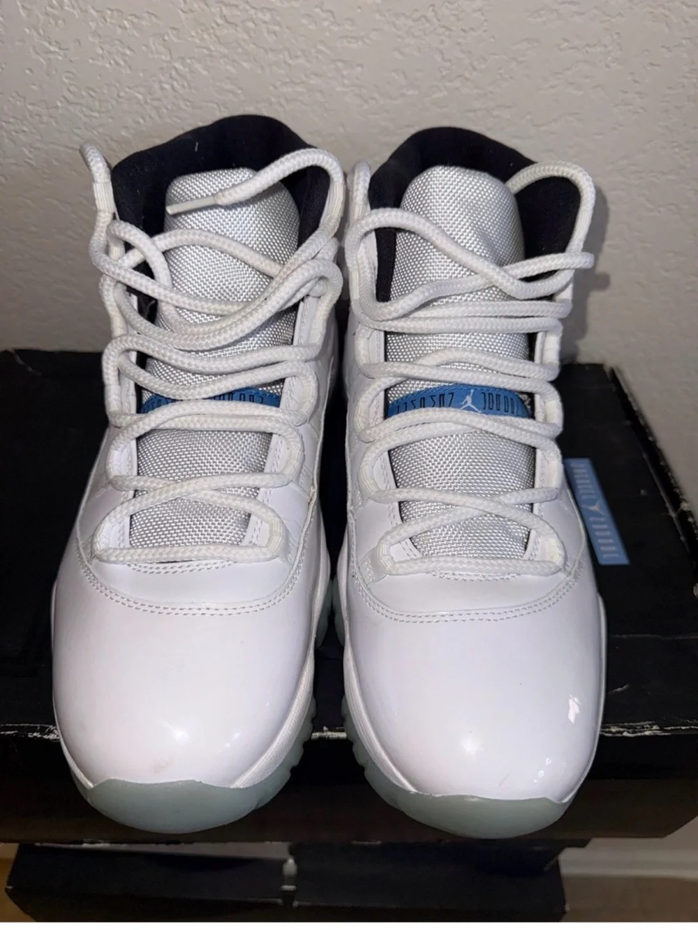 Men's Jordan 11 Legend Blue 2014  Sneakers